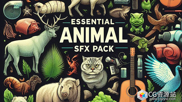 70 essential animal sfx pack