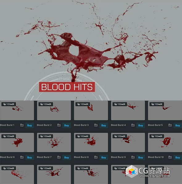 blood hits