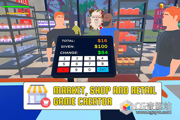 market, shop, store and retail game