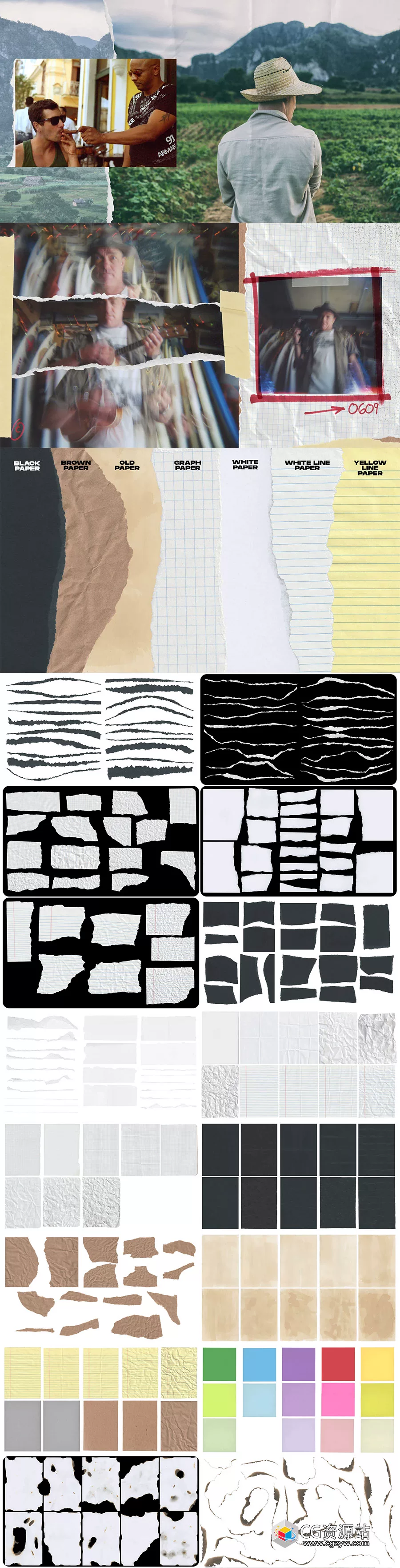 paper texture pack