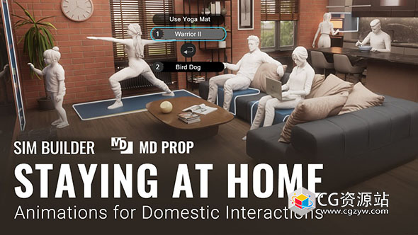 the staying at home md prop pack